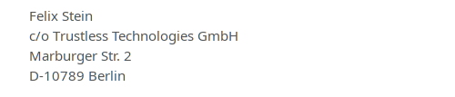 Dirección / Address